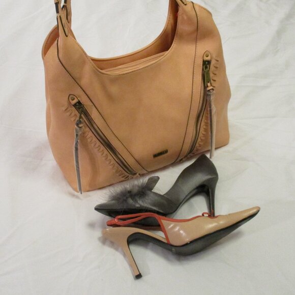 ROSETTI FAUX LEATHER EMBELLISHED HOBO SYLE HANDBAG/SHOULDER BAG - Picture 2 of 16